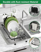 Extendable Dish Drying Rack Small