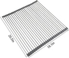 Ahyuan Roll up Dish Drying Rack Over The Sink Kitchen Roll up Sink Drying Rack Portable Dish Drainer Foldable Dish Drying Rack (Warm Gray, 20.5''X19.7'')
