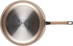 Circulon Premier Professional Hard Anodized Nonstick Cookware Induction Pots and Pans Set, 12 Piece, Bronze