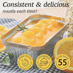 Spare Essentials (55 Pack Aluminum Loaf Pans with Lids 1.5 LB Disposable Bread Tins for Baking, Lunch Containers, Single Serve Baking Dishes - Foil Loaf Pans, Aluminum Bread Pans 7.8 x 4.3 x2 Inches