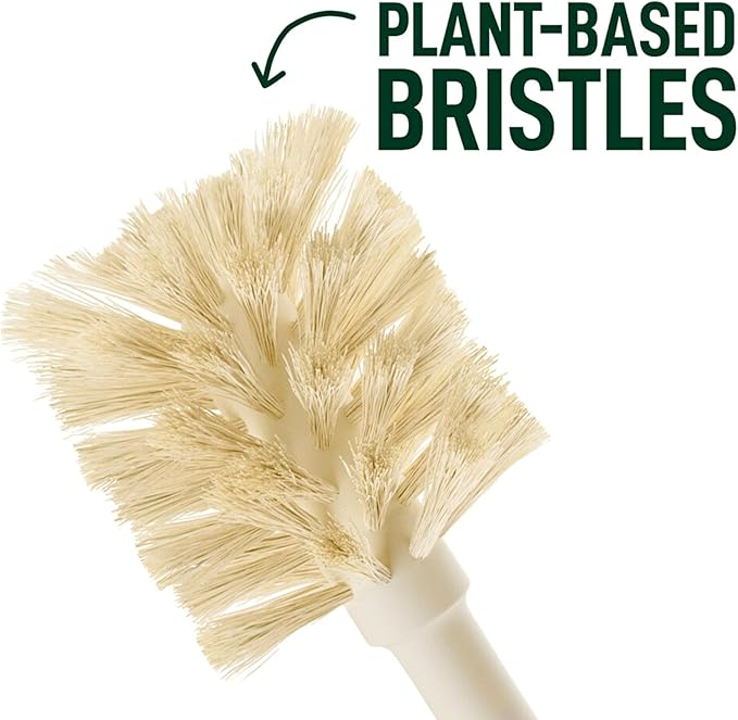 Scotch-Brite Greener Clean Bottle & Straw Brush Set with 2 Replaceable Bottle Brush Heads
