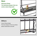 Bathroom Organizer Countertop - 3 Tier Spice Rack Organizer, Counter Organization and Storage for Bathroom, Kitchen, Bedroom, Offices, Foldable