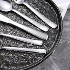 Silverware Set for 8, Prendcyx 40-Piece Heavy Duty Flatware Cutlery Set, 18/0 Food-Grade Stainless Steel Tableware Set, Dishwasher Safe for Home, Restaurant, Wedding, Party, Mirror Polished