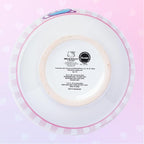 Silver Buffalo Sanrio Hello Kitty Pink Stripes Ceramic Ramen Bowl with Chopsticks, 20 Ounces