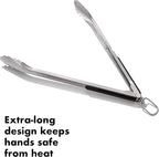 OXO Good Grips Grilling Tools, Tongs, Black