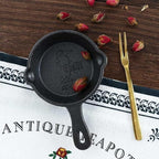 Kopida 3.35 Inch Cast Iron Skillet, Frying Pan, Egg Frying Pots, Mini Cast Iron Skillet, for Kitchen Cooking Tool Barbecue