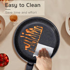 GiPP Ceramic Pots and Pans Set Non Stick, Nonstick Detachable Handle Cookware Sets, Healthy Non Toxic PFAS PFOA & PTFE Free, Dishwasher ＆Oven Safe, Induction Kitchen Pot and Pan, 17 Piece Gray