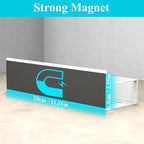 2 Pack Magnetic Spice Storage Rack Organizer for Refrigerator and Oven, Cream White Fridge Organizers and Storage