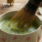 Matcha Whisk Set, 7-Piece Matcha Kit with Ceramic Bowl, Bamboo Whisk, Scoop, Sifter, Holder & Bamboo Mat – Premium Matcha Tea Set for Beginners & Matcha Lovers, Gift Ready