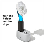 OXO New Good Grips Soap Dispensing Dish Brush Storage Set