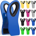 12 Pack Chip Clips, Bag Clips, Office Paper Clamps, Binder Clips, Food Clip Heavy Duty, Magnetic Clip for Food Storage, Snack, Fridge, Kitchen
