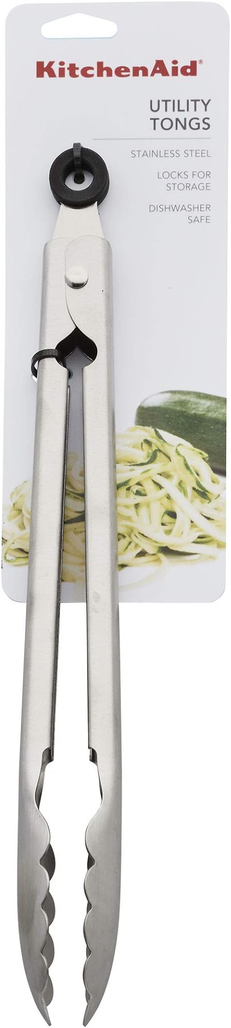 KitchenAid Stainless Steel Utility Tongs,12 Inch,(Pack of 12)