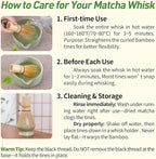 Matcha Whisk Set,5 Pcs Matcha Kit includes 18OZ Ceramic Bowl with Spout,Bamboo Whisk,Holder,Bamboo Scoop, Stainless Sifter for Matcha Lovers or Beginners