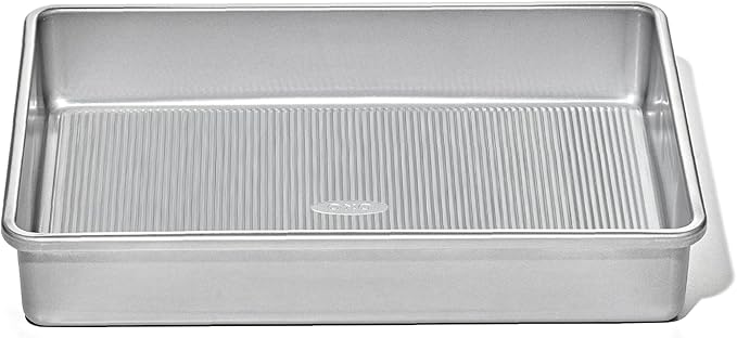 OXO Good Grips Non-Stick Pro Clear Coated Metal Bakeware Cake Pan 9 x 13 in, Baking Sheet