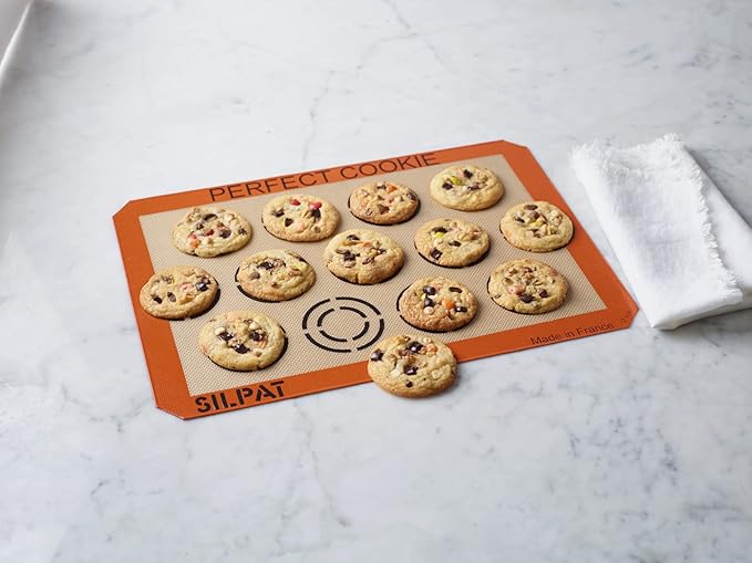 Silpat The Original Perfect Cookie Non-Stick Silicone Baking Mat, 11-5/8" x 16-1/2"