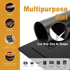 Oven Liners for Bottom, Large Thick Heavy Duty 100% Non-stick Reusable Teflon Mat, Baking Mat for Electric, Gas, Toaster Ovens, Grills, Kitchen Friendly Cooking Accessory (17 * 25 inch)