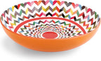 French Bull 11.75" Serving Bowl - Melamine Dinnerware - Salad, Mixing, Pasta (Ziggy)