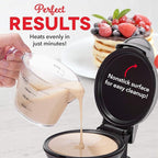 DASH Mini Griddle and Waffle Maker Bundle - Make Individual Pancakes, Cookies, Eggs, Waffles and More