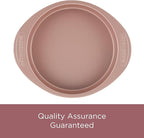Farberware 47776 Nonstick Bakeware, Nonstick Muffin Pan / Cupcake Pan - 12 Cup, Rose Gold Red