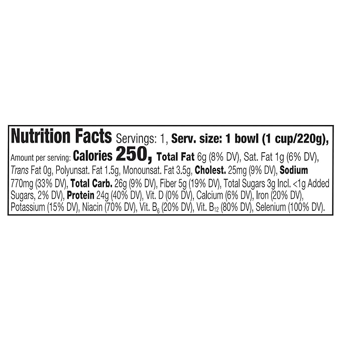Genova Premium Tuna Mediterreanean Bean Salad, 7.76 Ounce Bowls (Pack of 6), Ready to Eat