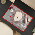 Non-slip Silicone Pastry Mat Extra Large with Measurements 36''By 24'' for Baking Mat, Counter/Dough Rolling/Oven Liner/Fondant/Pie Crust（Red） (Pack of 2)