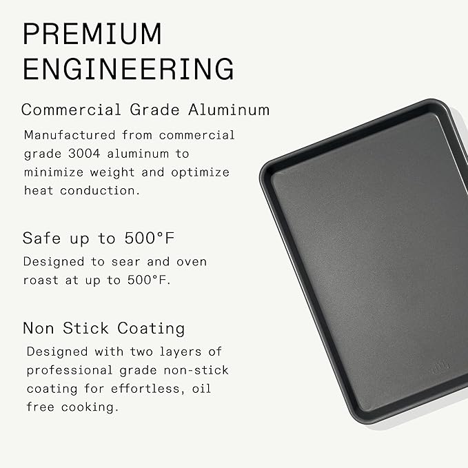 Made In Cookware | Sheet Pan (Non Stick) | Commercial Grade Aluminum Non Stick | Professional Bakeware