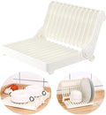 EIKS Foldable Drying Rack for Vegetable Fruit and Tableware, Kitchen Sink Organizer