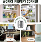 Fridge Deodorizer, 10-Year Odor Eliminator for Refrigerator & Freezer, No Baking Soda Needed, Long-Lasting Refrigerator Odor Eliminator, Neutralizes Food Smells, Space-Saving Kitchen Gadget