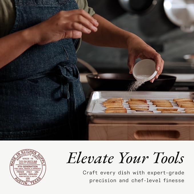 Made In Cookware | Quarter Sheet Pan | Commercial Grade Aluminum | Professional Bakeware