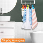 20 Pack Chip Clips, Bag Clips, Magnetic Clip for Chips, Snack and Other Food Bags, Office & Kitchen Use, Chip Clip Heavy Duty, Office Paper Clamps