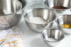Fox Run 6-Piece Nesting Stainless Steel Polished Mirror Finish Mixing Bowls Set, 0.5, 1.25, 2.75, 4.25, 6.25 and 10.75 Quart