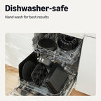 Amazon Basics Nonstick Bakeware 6-Piece Set, Stackable, Dishwasher and Oven-Safe, Baking Pan