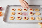 King Arthur Baking Company Cookie Mat, Oven Safe Silicone Reusable Baking Mat, For Precise Cookie Dough Spacing And Placement, Fits Half-Size Pans