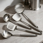 18/10 Stainless Steel Cooking Utensils Set, 13 PCS Long Large Metal Cooking Utensil Tools Set, Mirror Polished Kitchen Gadget Cookware and Kitchen Tool Set, Dishwasher Safe