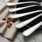 60-Piece Silverware Set - Silverware Set for 12, Stainless Steel Flatware Set with Forks, Knives & Spoons, Mirror Polished Cutlery Set, Dishwasher Safe
