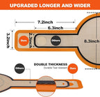 Silicone Bread Sling Dutch Oven - Best Japan Silicone. Non-Stick & Easy Clean ReusableBread Baking Mat. With Extra Long Handles Bread Baking Sheet Liner, 1 Orange pcs for Transferable Dough