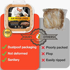 4 qt Air Fryer Liners, Chefman Air Fryer Liners, Disposable 4qt Air Fryer Liner for Chefman TurboX 4-in-1& 4.5 QT Cuisinart Airfryer, Non-stick Parchment Paper for Frying, Baking- Unbleached(120Pcs)