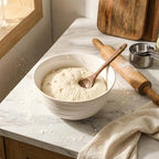 Serving Bowls Set of 2, 60 Ounce Ceramic Large Bowls, Deep Kitchen Bowls for Salad Soup Ramen Pasta Cereal Fruit, Microwave Oven Dishwasher Safe, Ideal for Home Dining & Gifting, Creamy White