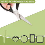 Silicone Baking Mat Roll, 12 IN x 6 FT, Non-Stick, Reusable, Heat-Resistant Baking Sheet for Oven, Air Fryer, Pastry, Dough, Bread, Non-Slip Kitchen Counter Mat