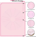 Silicone Baking Mat 32" x 24", Extra Thick Non-stick Pastry Mat with Measurements and Edge Heightening, Food Grade Silicone for Countertop Dough Rolling(With Dough Scraper/Pastry Brush/Cable Tie)
