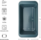 KitchenAid Nonstick Swiss Engineered Aluminized Steel Loaf Pan, Dishwasher Safe, 9 x 5 Inch, Agave