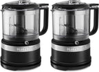 KitchenAid 3.5-Cup Food Chopper, medium, Matte Black (Pack of 2)