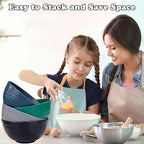 Unbreakable Wheat Straw Cereal Bowls Set of 4, 24 OZ Microwave and Dishwasher Safe Lightweight Soup and Salad Bowl Sets, Reusable Dessert Bowls for Rice, Pasta, Snack, Fruit, BPA Free