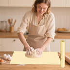 Silicone Baking Mat Roll, 12 IN x 6 FT, Non-Stick, Reusable, Heat-Resistant Baking Sheet for Oven, Air Fryer, Pastry, Dough, Bread, Non-Slip Kitchen Counter Mat
