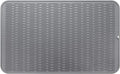 MicoYang Silicone Dish Drying Mat for Multiple Usage,Easy clean,Eco-friendly,Heat-resistant Silicone Mat for Kitchen Counter or Sink,Refrigerator or Drawer Liner Grey 3XL 28 inches x 18 inches