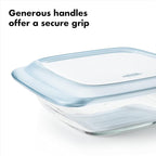 OXO Good Grips Glass 2 Qt Baking Dish with Lid