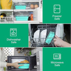 Sudaya 8 Pack Collapsible Food Storage Containers With Lids, Collapsible Storage Containers Sets Silicone Collapsible Bowls For Camping, RV Accessories, Travel Trailer Must