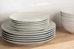 10 Strawberry Street Simply White 7.5" Coupe Salad Plate, Set of 6