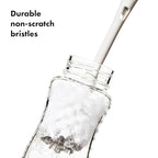 OXO Tot Bottle Brush with Nipple Cleaner and Stand, Gray