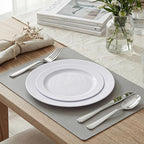 KIRE 120PCS White Plastic Plates - Heavy Duty White Disposable Plates for Party/Wedding - Include 60Pieces 10.25inch Dinner Plates - 60Pieces 7.5inch Dessert/Salad Plates